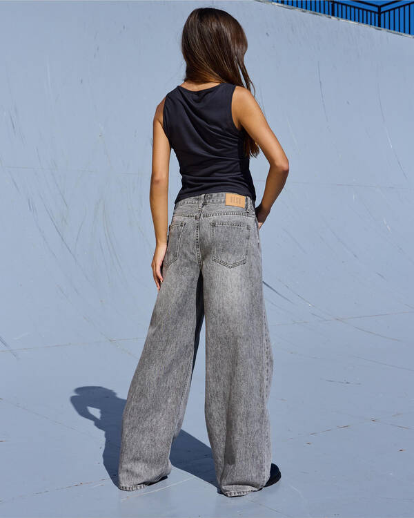 DESU Soho Wide Leg Jeans for Womens