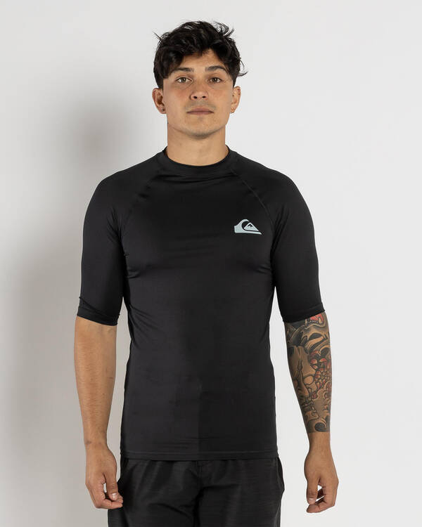 Quiksilver Everyday UPF50 Short Sleeve Rash Vest for Mens