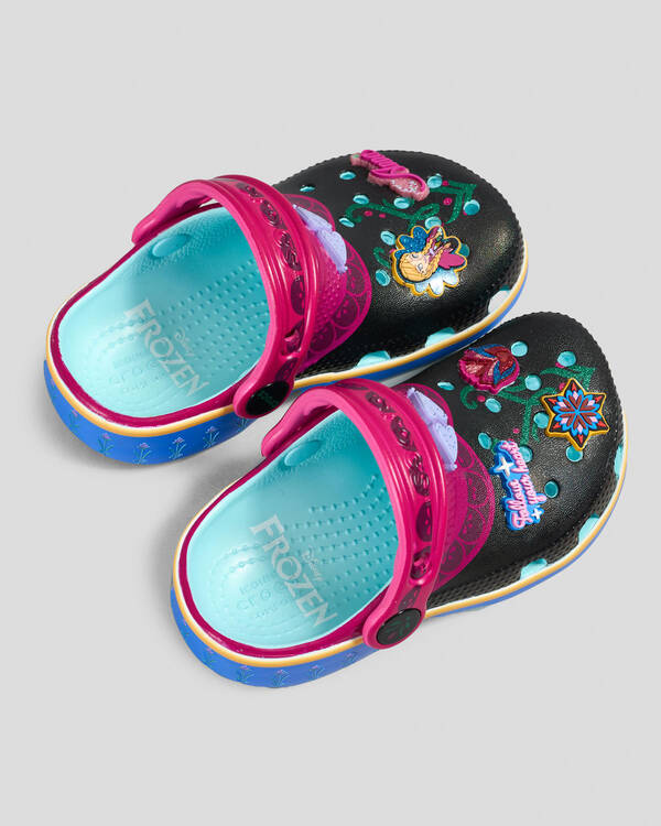 Crocs Toddlers' Frozen Anna Clogs for Unisex