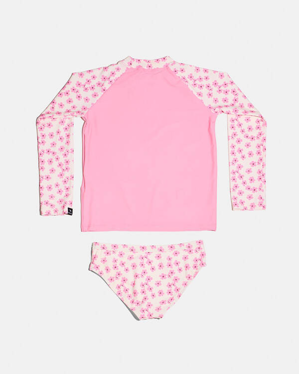 Rip Curl Toddlers' Party Wave 2 Piece Rash Vest Set for Womens