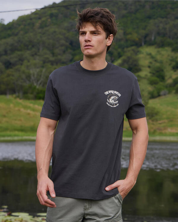 The Mad Hueys Anchor Shark T-Shirt for Mens