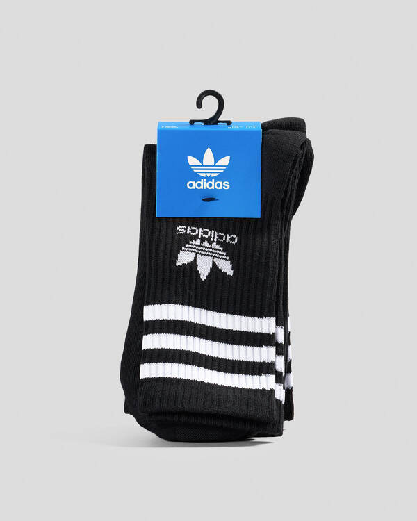 adidas Women's Mid Cut Crew Sock Pack for Womens