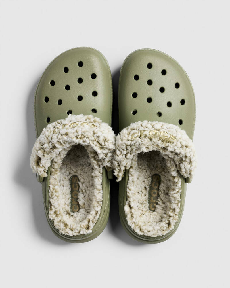 Crocs Classic Fleece Lines Clogs for Mens
