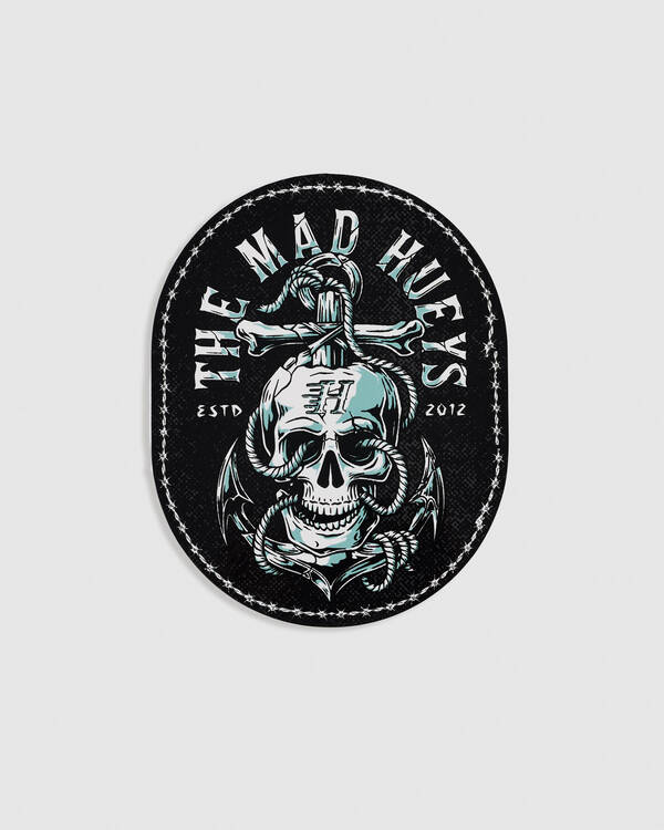 Rope Skull Anchor Sticker