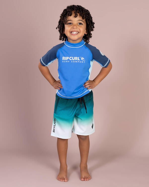 Jacks Toddlers' Rapid Short Sleeve Rash Vest for Mens