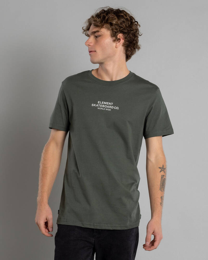Element Skateboard Co T-Shirt for Mens