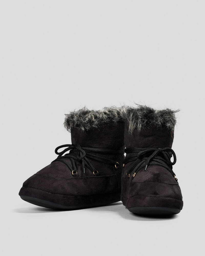 Mooloola Snowy Slipper Boots for Womens