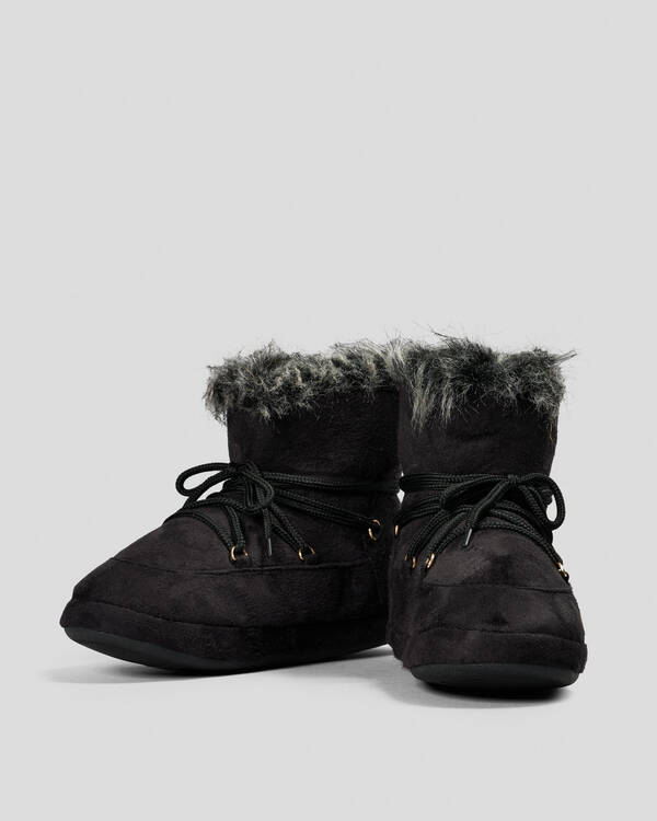 Mooloola Snowy Slipper Boots for Womens