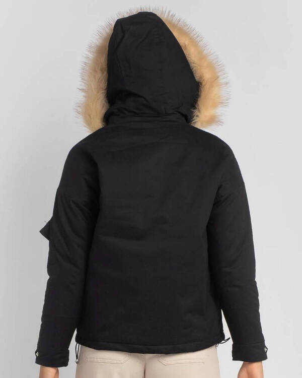 Used Rose Hooded Jacket for Womens