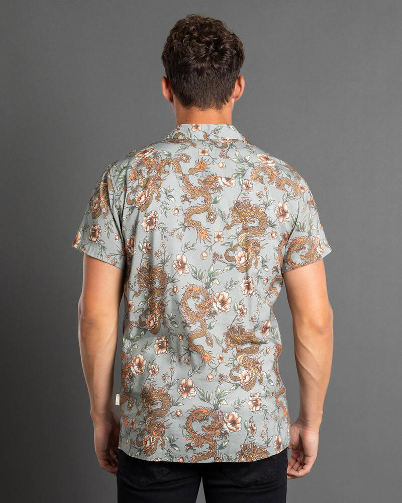 Lucid Temple Short Sleeve Shirt for Mens