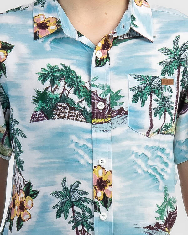 Skylark Boys' Kon Tiki Short Sleeve Shirt for Mens