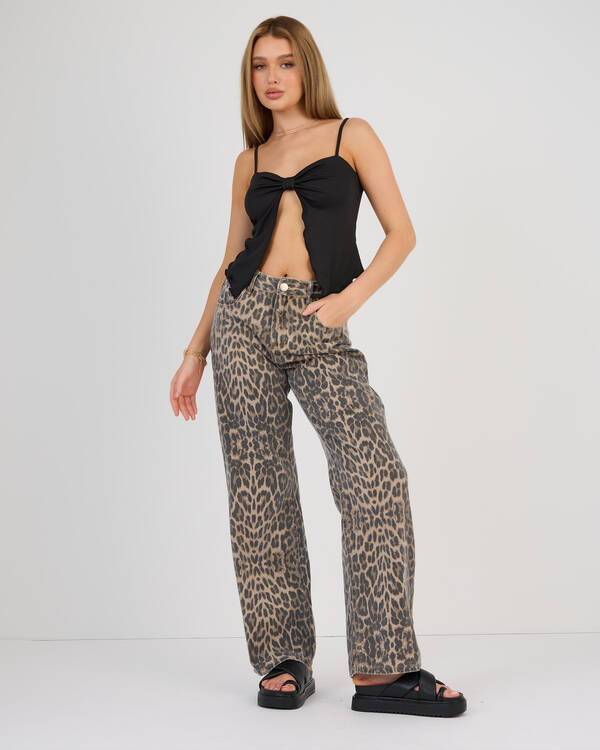 Luvalot Hannah Split Front Top for Womens