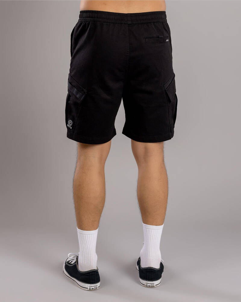 Jacks Edition Elastic Waist Shorts for Mens