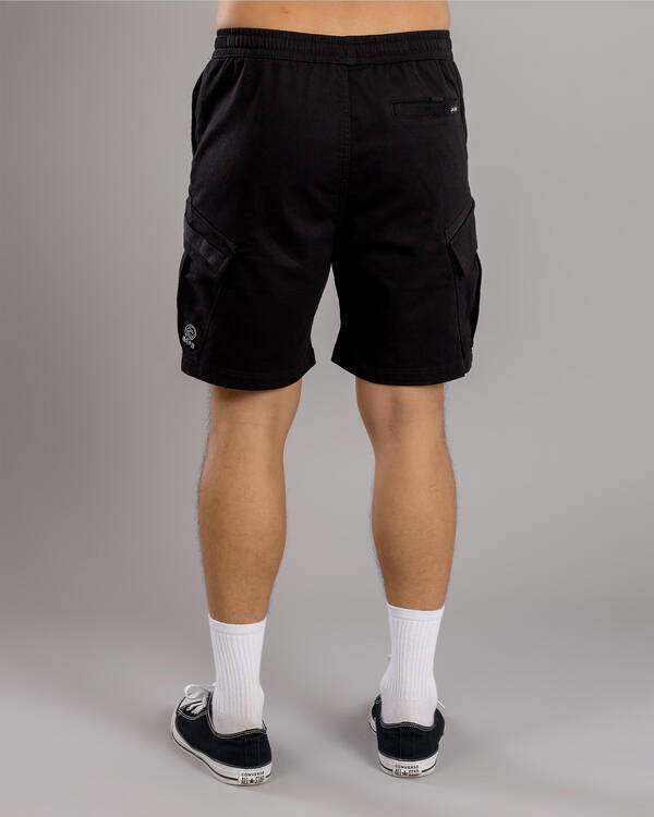 Jacks Edition Elastic Waist Shorts for Mens