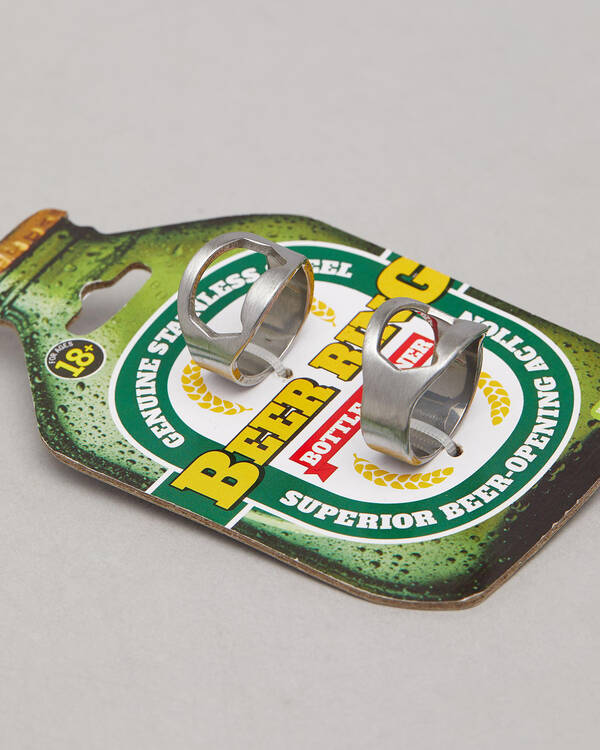 MDI Bottle Opener Rings for Mens