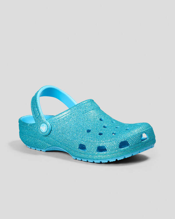 Crocs Classic Glitter Clogs for Unisex