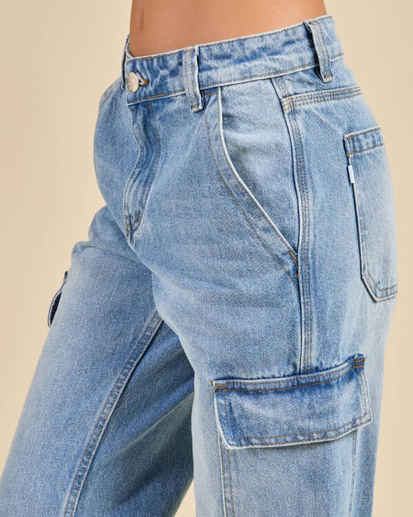 DESU Elkie Cargo Jeans for Womens