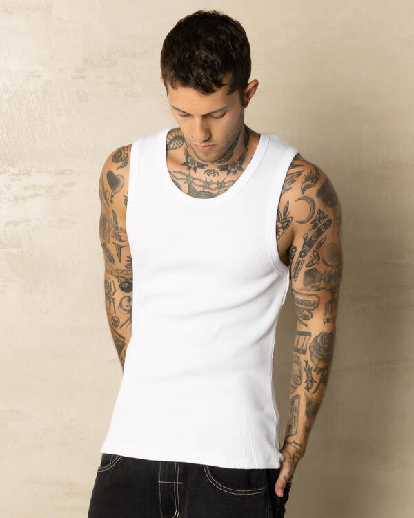 Kiss Chacey Weiza Relaxed Singlet for Mens