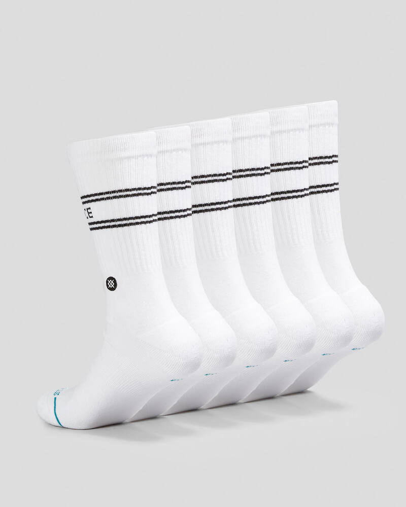 Stance Basic Crew Socks 6 Pack for Mens