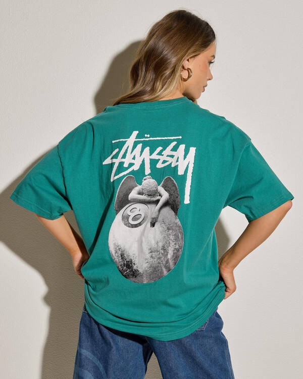 Stussy Angel Relaxed T-Shirt for Womens