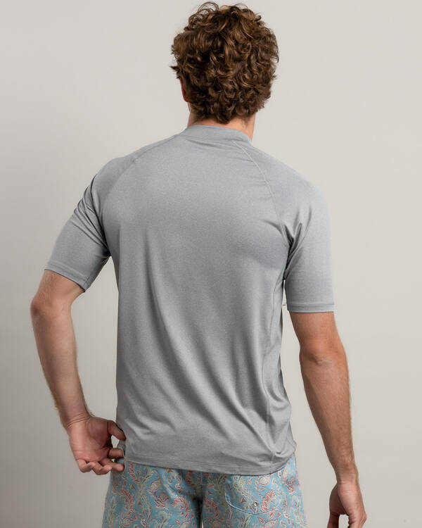 Rip Curl Shock UPF Short Sleeve Rash Vest for Mens