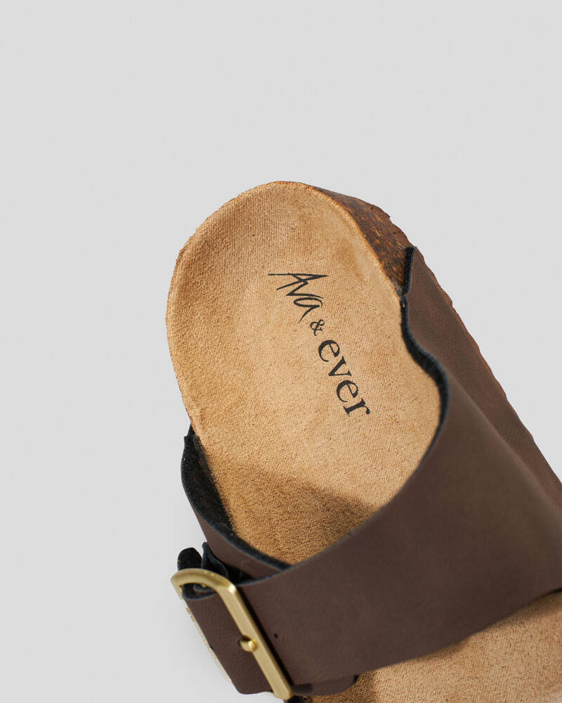 Ava And Ever Girls' Cortina Slide Sandals for Womens