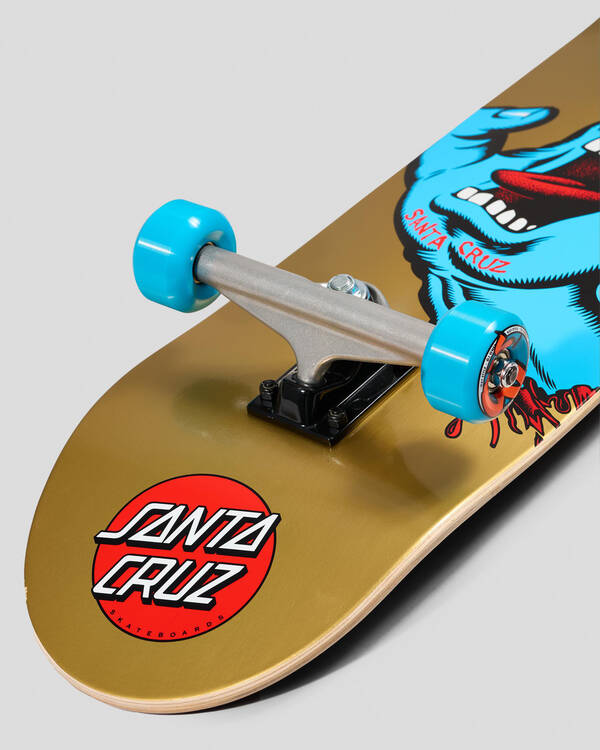Santa Cruz Screaming Hand Large 8.25" Complete Skateboard for Unisex