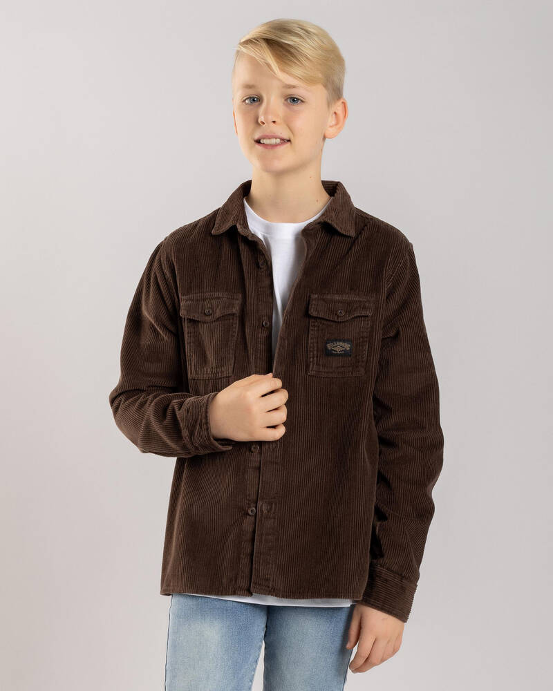 Billabong Boys' Bong Days Long Sleeve Shirt for Mens