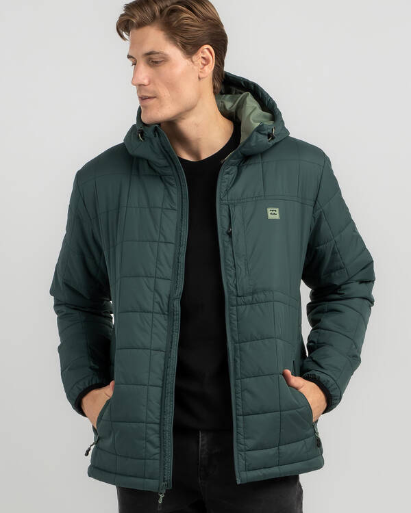 Billabong Journey Puffer Hooded Jacket for Mens