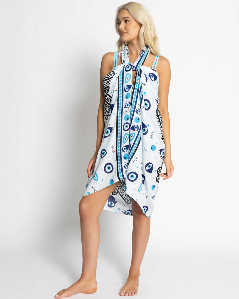 Topanga Evil Eye Sarong for Womens