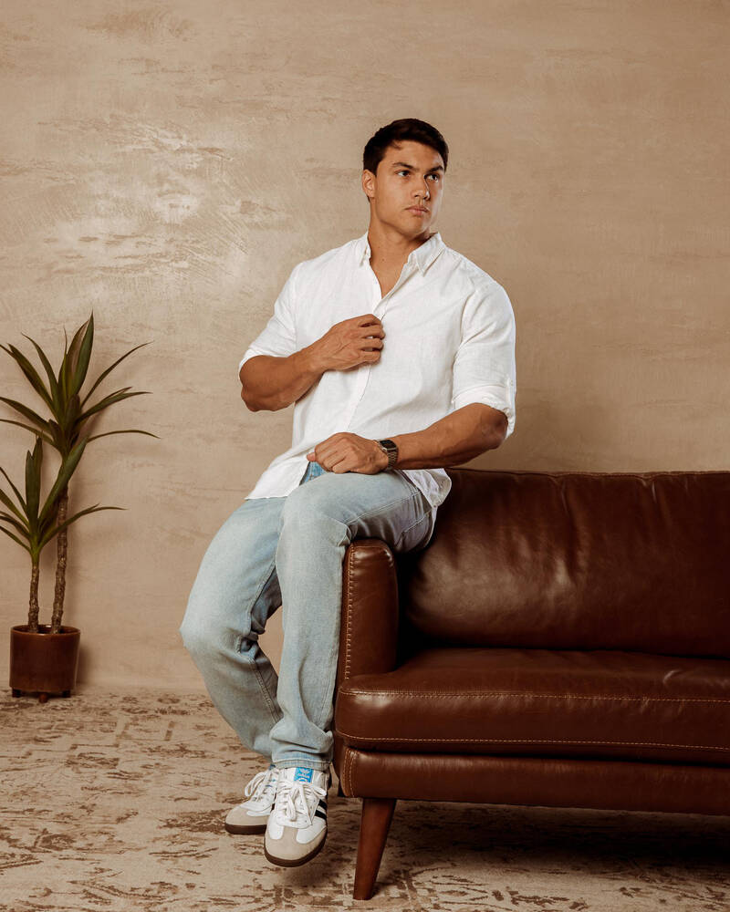 Skylark Hemp Long Sleeve Shirt for Mens