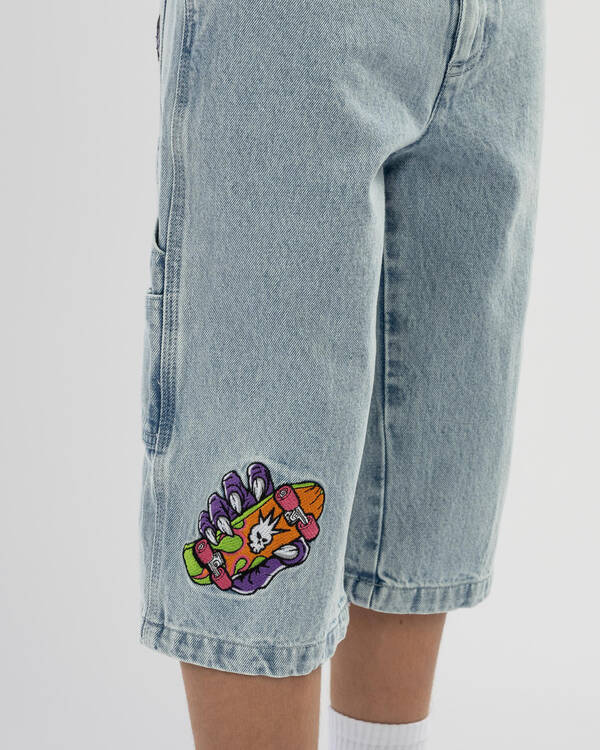 Sanction Boys' Gnarly Denim Walk Shorts for Mens