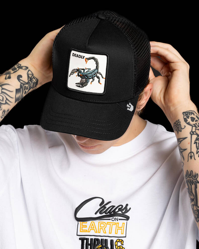 Goorin Bros The Deadly Scorpion Trucker Cap for Mens