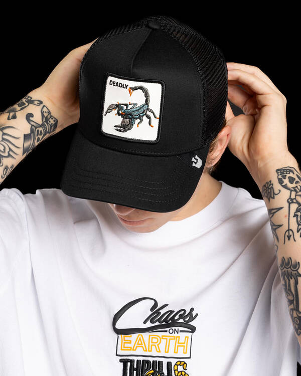 Goorin Bros The Deadly Scorpion Trucker Cap for Mens