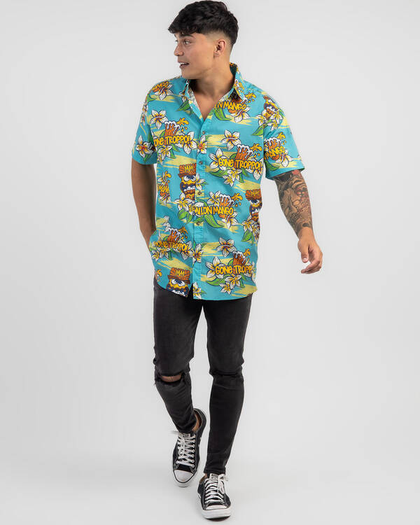 Milton Mango Gone Troppo Short Sleeve Shirt for Mens
