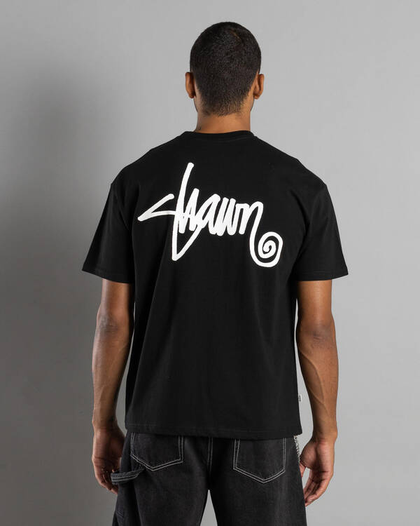 S-Double Shawn Script T-Shirt for Mens