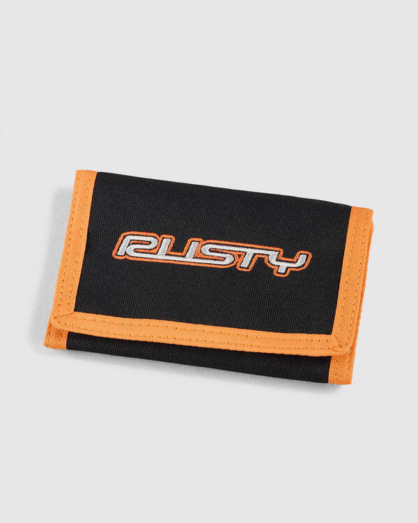 Rusty Flip Daddy Tri-Fold Wallet for Mens