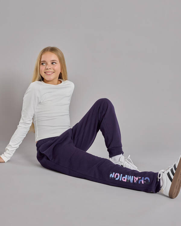 Champion Girls' Camo Graphic Track Pants for Womens