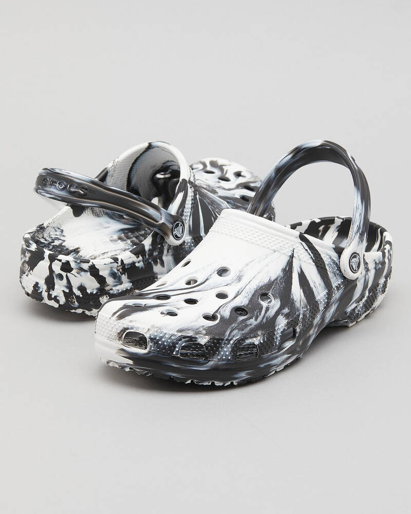 Crocs Classic Marbled Clogs for Unisex