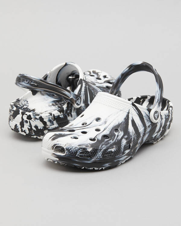Crocs Classic Marbled Clogs for Unisex
