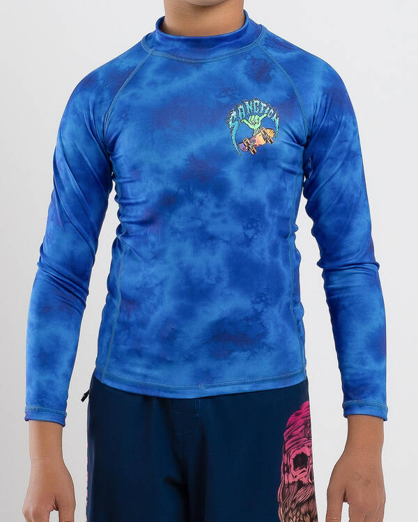 Sanction Boys' Shred Long Sleeve Rash Vest for Mens