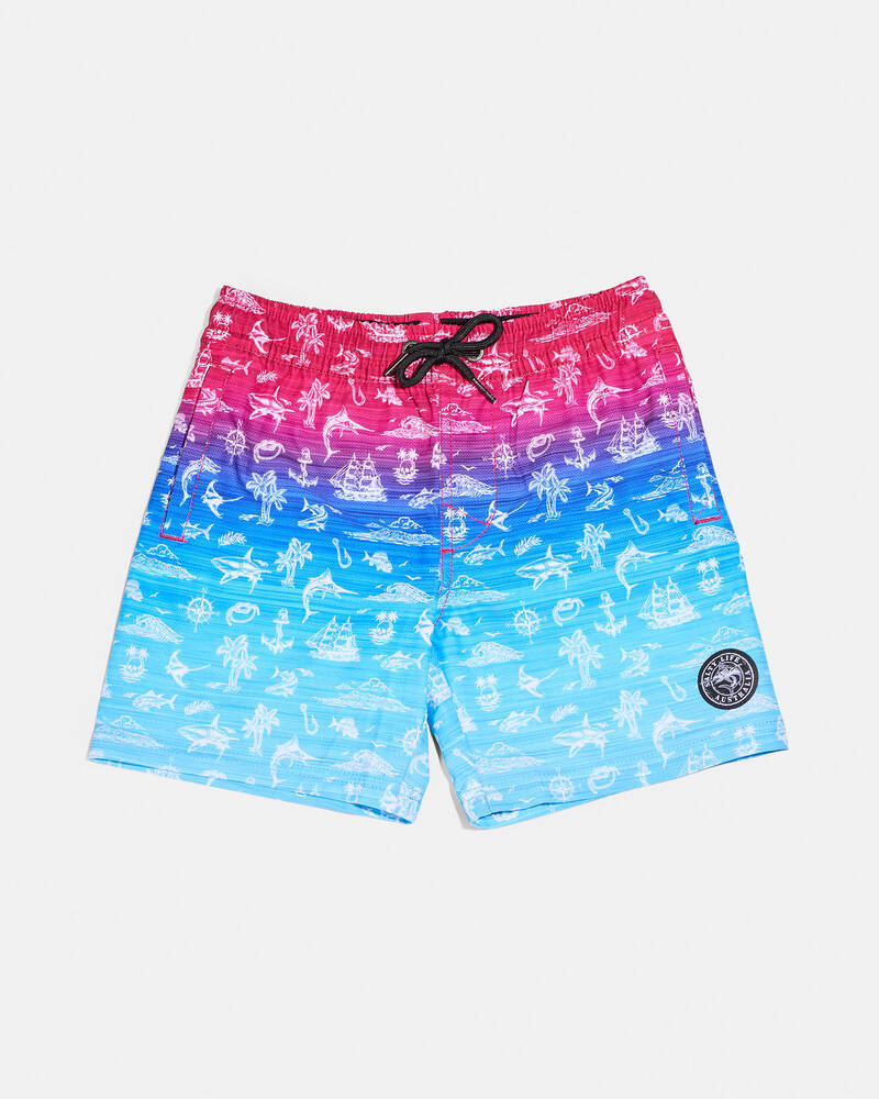 Salty Life Toddlers' Overlay Elastic Waist Shorts for Mens