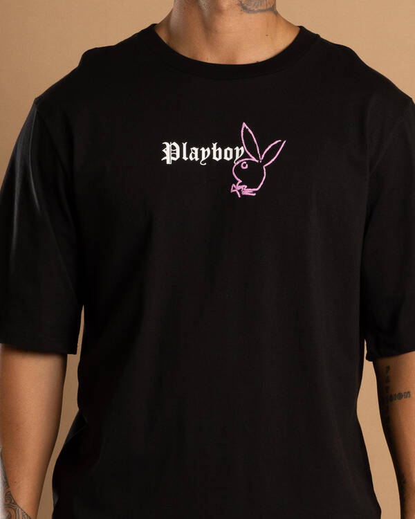 Playboy Playboy Gothic Sketch T-Shirt for Mens