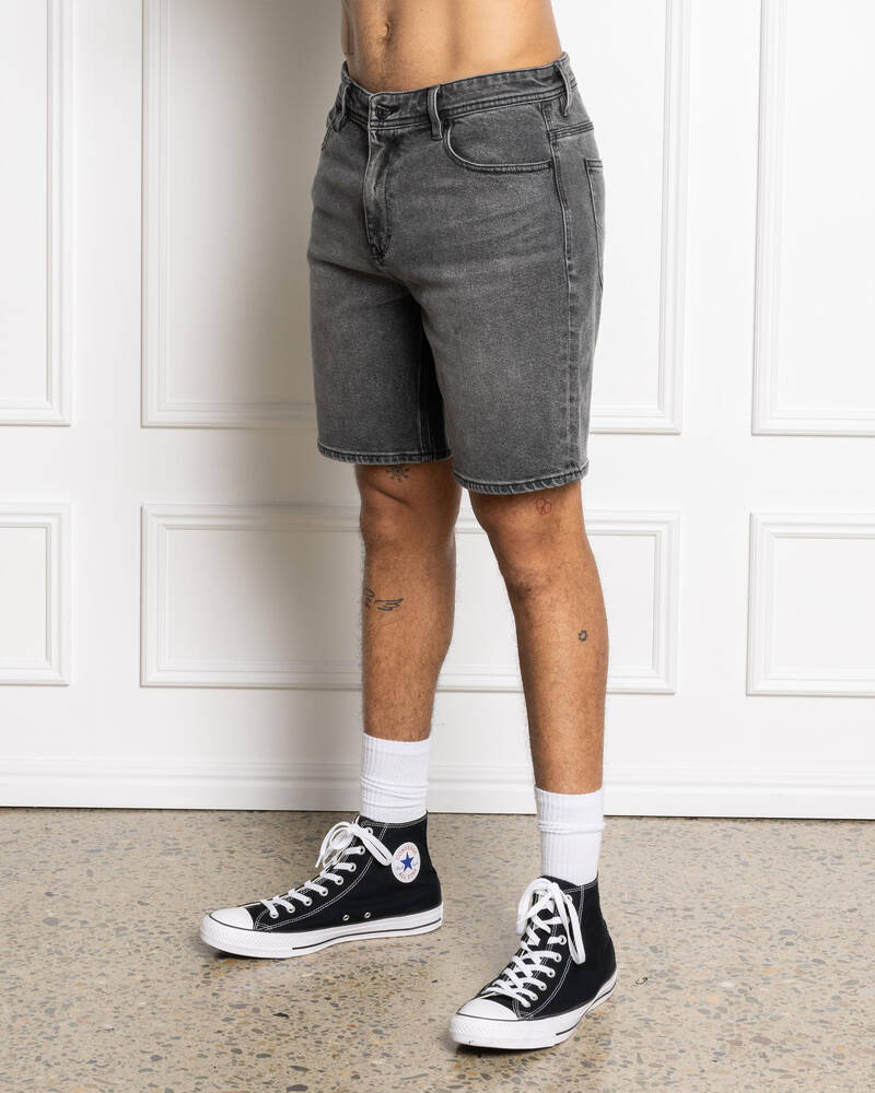 Lee L-Two Slim Fit Denim Shorts for Mens