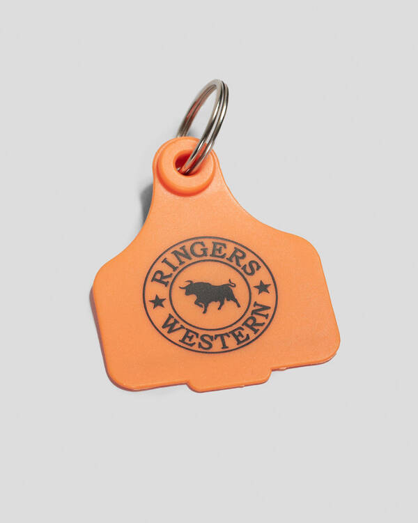 Ringers Western Cattle Tag Keyring for Unisex