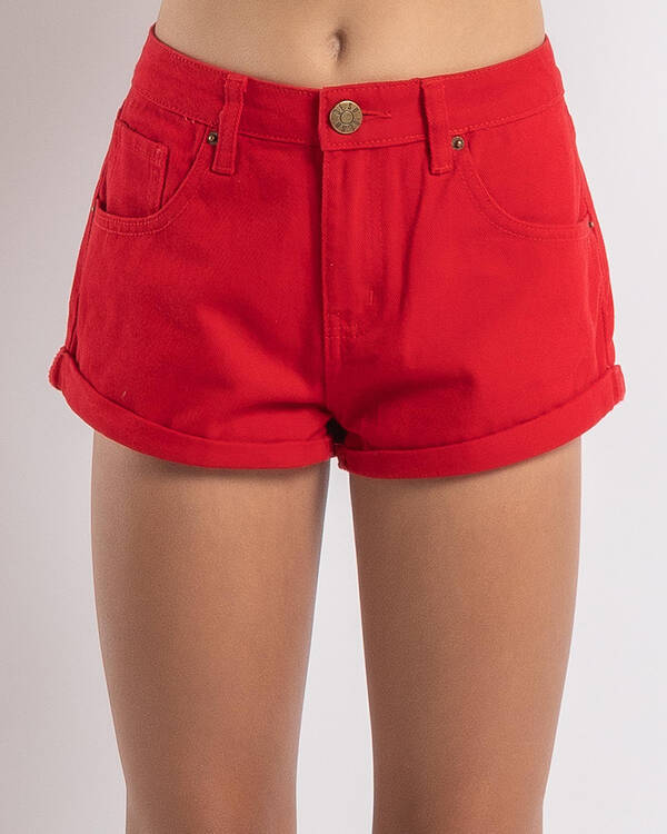 DESU Girls' Hallie Roll Up Shorts for Womens