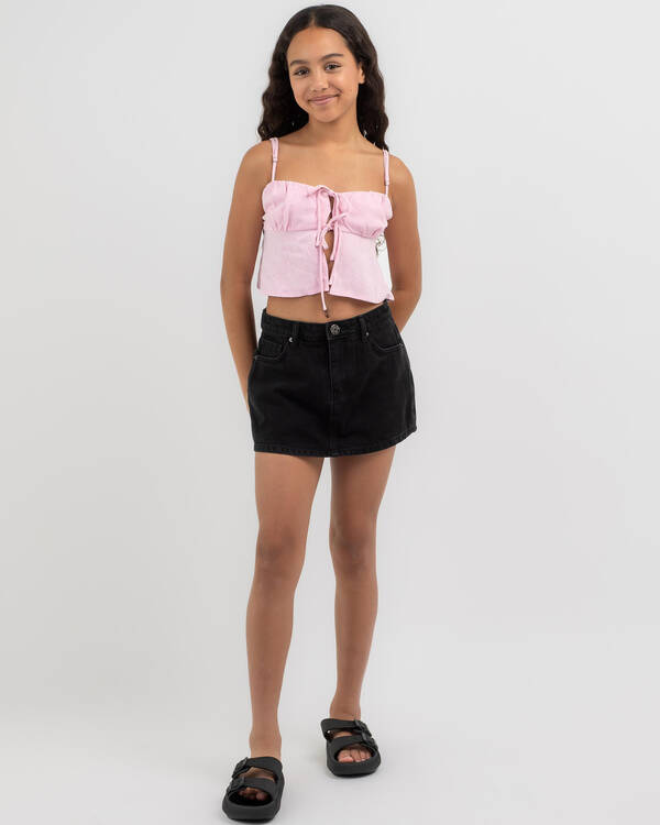DESU Girls' Allegra Denim Skort for Womens