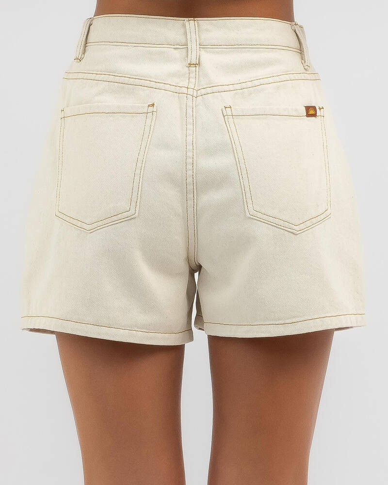 Rhythm Staple Denim Shorts for Womens