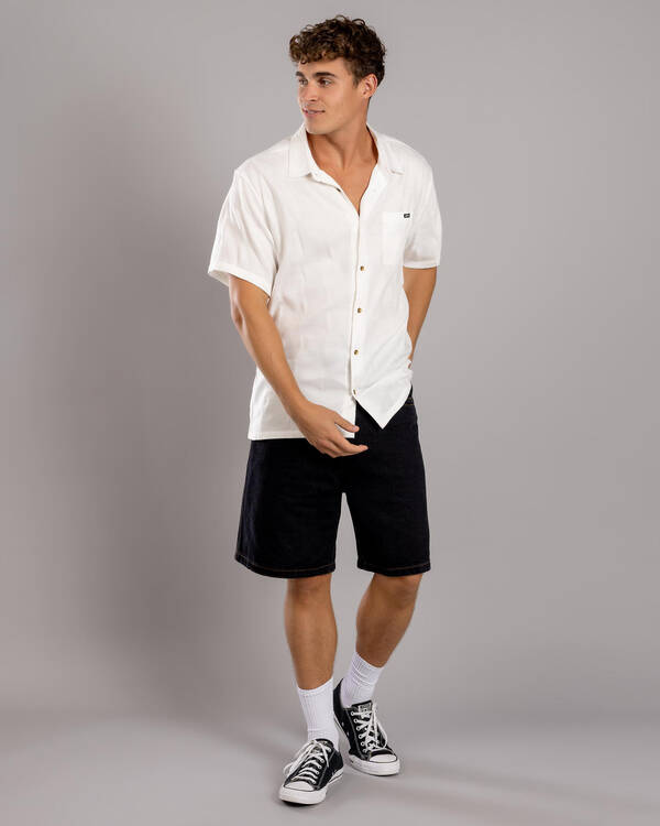 Billabong Sundays Jacquard Short Sleeve Shirt for Mens