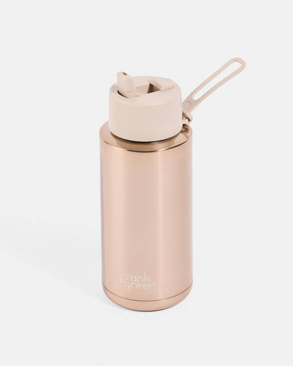 Frank Green 34 OZ Reusable Bottle With Straw Lid for Unisex